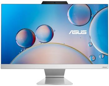 ASUS ExpertCenter E3/ AiO/ Pentium 8505/ 4GB/ 256GB SSD/ Intel® UHD/ 23,8"FHD,matný/ W11P EDU/ kbd+myš/ bílý