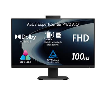ASUS ExpertCenter/P470VAK/27"/FHD/7-240H/32GB/1TB/Intel int/W11P/Černá/3ROn-Site