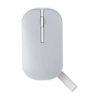 ASUS MD100 Lite/Cestovní/Optická/1 600 DPI/USB+BT/Šedá