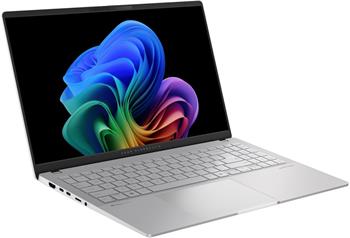 ASUS Vivobook S/ X1E-78-100/ 32GB/ 1TB SSD/ Qualcomm® Adreno™/ 15,6"2.8K,OLED/ W11P/ stříbrný