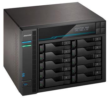 Asustor NAS AS6510T / 10x 2,5"/3,5" SATA III, 2x M.2/ Intel ATOM C3538 2.1 GHz/ 8GB/ 2x 10 GbE + 2x 2.5 GbE/ 2x USB 3.2