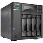 Asustor NAS AS6704T / 4x 2,5"/3,5" SATA III/ Celeron N5105 2.0 GHz/ 4GB/ 2x 2.5GbE/ 4x M.2/ PCIe / 2x USB 3.2/ HDMI+IR