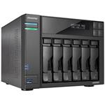 Asustor NAS AS6706T / 6x 2,5"/3,5" SATA III/ Celeron N5105 2.0 GHz/ 8GB/ 2x 2.5GbE/ 4x M.2/ PCIe / 2x USB 3.2/ HDMI+IR