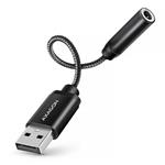 AXAGON ADA-HA, USB-A na 3.5mm jack Hi-Res DAC audio adaptér, 384kHz/32bit, stereo