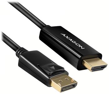 AXAGON RVD-HI14C2, DisplayPort -> HDMI 1.4 redukce / kabel 1.8m, 4K/30Hz