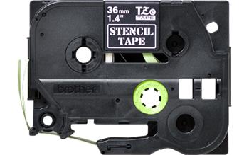Brother - Originální kazeta s páskou pro výrobu šablon STE161 - černá, šířka 36 mm