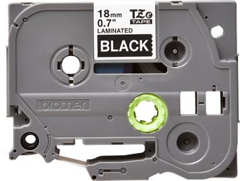 Brother - Originální kazeta s páskou TZE-345, černá/bílá, šířka 18mm