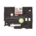 Brother - Originální kazeta s páskou TZe-B31, černá na oranžové, šířka 12 mm