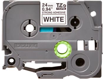 Brother - Originální kazeta s páskou TZE-S251, černá na bílé, šířka 24mm