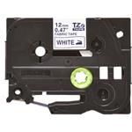 Brother - Originální kazeta se zažehlovací páskou TZ-FA3, modrý tisk na bílé, šířka 12 mm