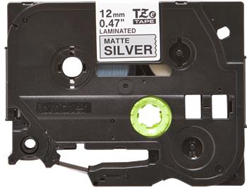 Brother - Originální pásková kazeta pro tisk štítků TZE-M931, černá na stříbrném podkladu, šířka 12mm