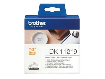 Brother - Originální štítek DK-11219 , černá na bílé, 29 x 90 mm