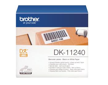 Brother - Originální štítek DK11240, černá na bílé