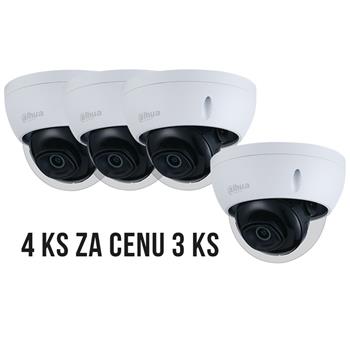 Bundle Dahua 4ks Dahua AI IP kamer HDBW5241R-ASE za cenu 3ks