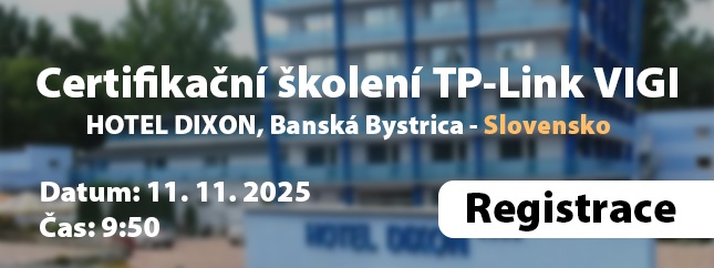 Certifikační školení TP-Link | VIGI