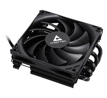 CHIEFTEC chladič CPU / 92 mm PWM / 45 mm / nízkoprofilový / LGA1700, AM4, AM5