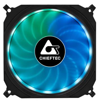 CHIEFTEC ventilátor Tornado / 120mm fan / RGB LED / ultratichý 16 dBa