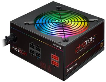 CHIEFTEC zdroj CTG-750C-RGB / Photon Series / 750W / 120mm fan / akt. PFC / modulární kabeláž / 80PLUS Bronze