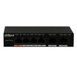 Dahua 6-port PoE switch (4x PoE, Unmanaged)