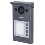 DAHUA Dveřní stanice IP/ 4x zvonek/ 2Mpix 125st/ RFID 13,56MHz/ WiFi/ PoE 802.3af/ IP65/ IK08/ hliník/ povrchová montáž