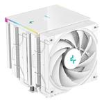 DEEPCOOL chladič AK620 Digital / 2x120mm fan / 6x heatpipes / pro Intel i AMD/ bílý / digitální display