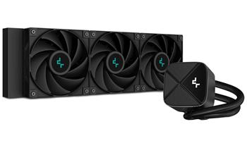 DEEPCOOL vodní chladič LS720S Zero Dark / 3x120 mm fan / Intel i AMD / komplet černý