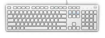 Dell KB216/Drátová USB/US-Layout/Bílá