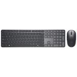 DELL KM726 bezdrátová klávesnice a myš UA/ ukrajinská - černá