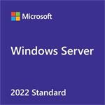 DELL MS Windows Server 2022 Standard/ ROK (Reseller Option Kit)/ OEM/ pro max. 16 CPU jader/ max. 2 virtuální servery