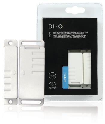 DI-O senzor otevření okna/dveří, s časovačem, bíílý