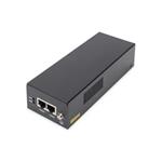 DIGITUS Injektor Gigabit Ethernet PoE ++, napájecí piny 802.3bt: 4/5 (+), 7/8 (-) a 3/6 (+), 1/2 (-), 85 W