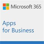 Elektronická licence: Microsoft CSP Microsoft 365 Apps for business předplatné 1 měsíc, vyúčtování ročně