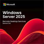 Elektronická licence: Microsoft CSP Windows Server 2025 Remote Desktop Services 1 Device CAL - trvalá licence
