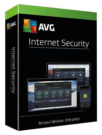 Elektronicky: AVG Internet Security Multi-Device / 10 zařízení na 1 uživatele / el. licence / 1 rok