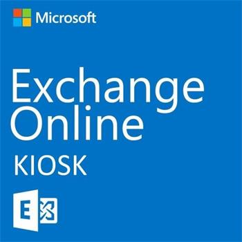Elektronicky: Microsoft CSP Exchange Online Kiosk předplatné 1 měsíc, vyúčtování měsíčně