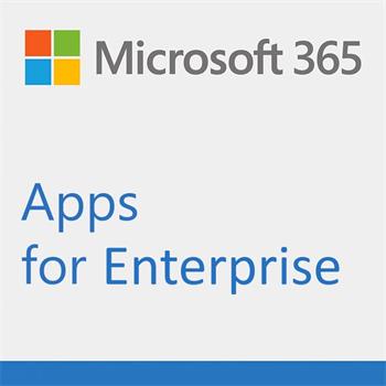 Elektronicky: Microsoft CSP Microsoft 365 Apps for enterprise předplatné 1 rok, vyúčtování měsíčně