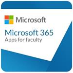 Elektronicky: Microsoft CSP Microsoft 365 Apps for faculty (pro školy) předplatné 1 rok, vyúčtování ročně