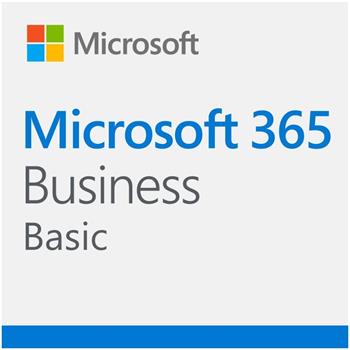 Elektronicky: Microsoft CSP Microsoft 365 Business Basic EEA (no Teams) předplatné 1 měsíc, vyúčtování měsíčně