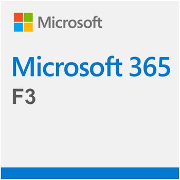 Elektronicky: Microsoft CSP Microsoft 365 F3 předplatné 1 rok, vyúčtování ročně