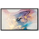 ELITE SCREENS plátno v pevném rámu 110" (279,4cm)/ 16:9/ 137,2×243,8cm/ gain 1.1/ rám černý 6cm