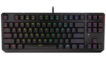 Endorfy herní klávesnice Thock TKL Kailh BL RGB /USB/ blue sw. / drátová / mechanická / US layout / černá RGB