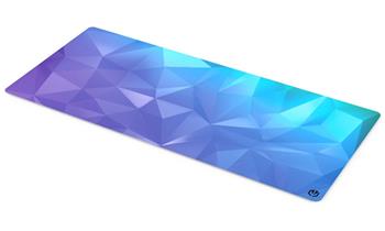 Endorfy podložka pod myš Crystal XL Blue / 900×400×3 mm / voděodolná / modrá
