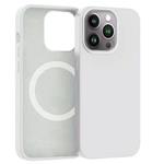 ER POWER Silikonový kryt CARNEVAL SNAP pro iPhone 13 Pro Max s MagSafe - bílá