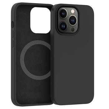 ER POWER Silikonový kryt CARNEVAL SNAP pro iPhone 13 Pro Max s MagSafe - Černá