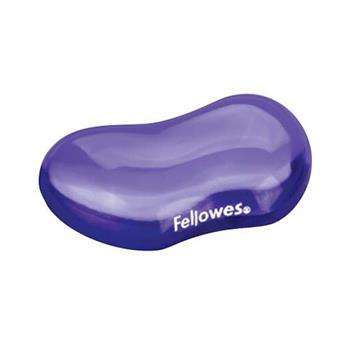 FELLOWES podložka pod zápěstí CRYSTAL gelová fialová