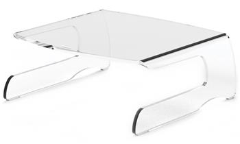 FELLOWES stojan pod monitor Clarity/ 320mm x 105mm x 256mm/ čirý