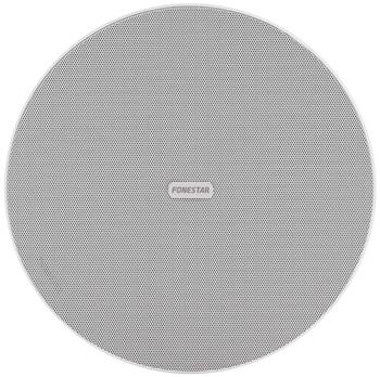Fonestar Podhledový 100V reproduktor 15 W, 6", bezrámečkový, IP44, montážní hl 80 mm, bílý