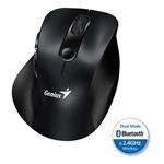 GENIUS Ergo 9000S Black/ duální Bluetooth + 2,4GHz/ 2400 dpi/ bezdrátová/ tichá/ černá