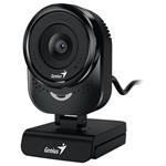 GENIUS FaceCam 1000X Q Black/ 720p HD/ 360° rotace/ 90° náklon/ USB 2.0/ UVC/ mikrofon/ černá
