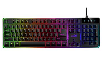 GENIUS GX GAMING Scorpion K8/ drátová/ podsvícená/ USB/ černá/ CZ+SK layout